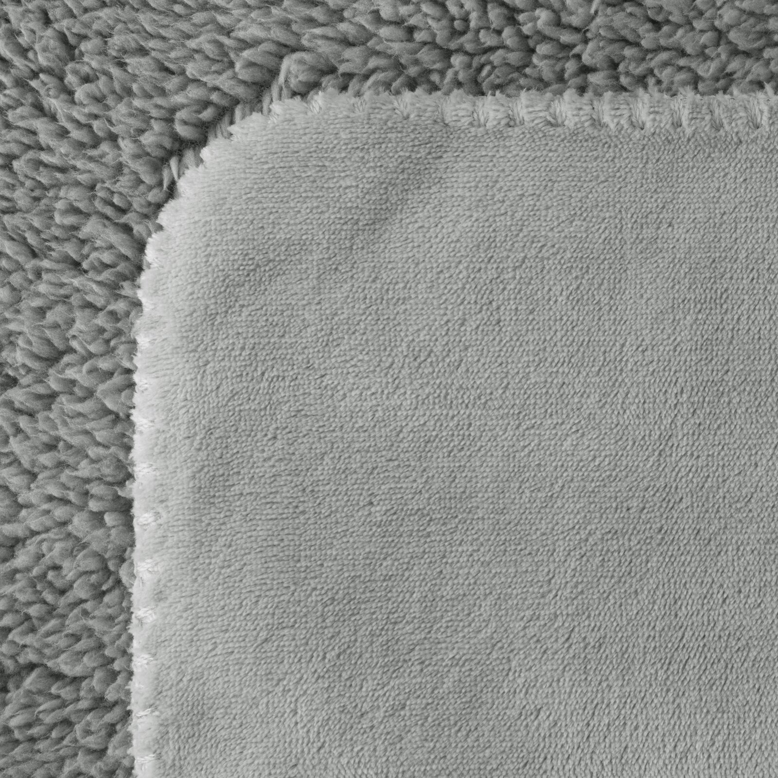 Deka obojstranná TEDY 70x160cm strieborná 70x160