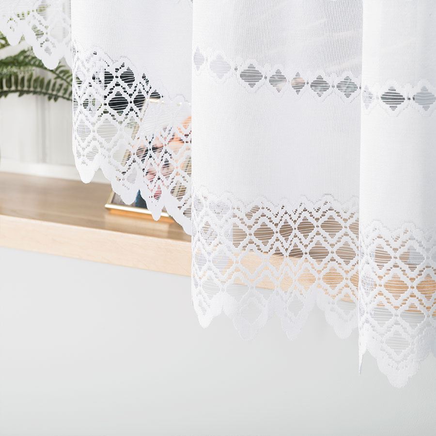 Žakarová záclona FILOMENA 018669/001 340x160cm 340x160