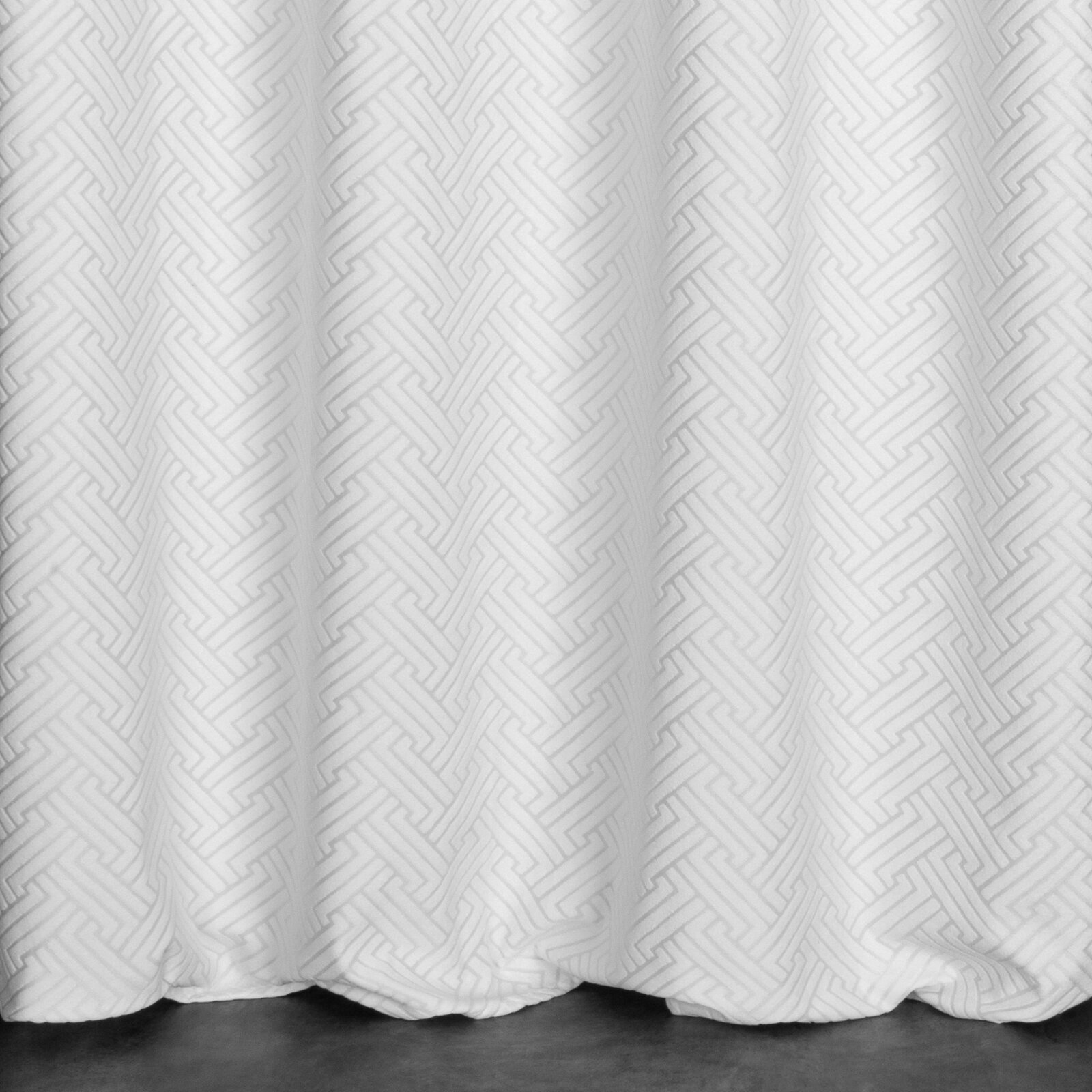 Záves ISLA na krúžkoch 140x250cm biely 140x250