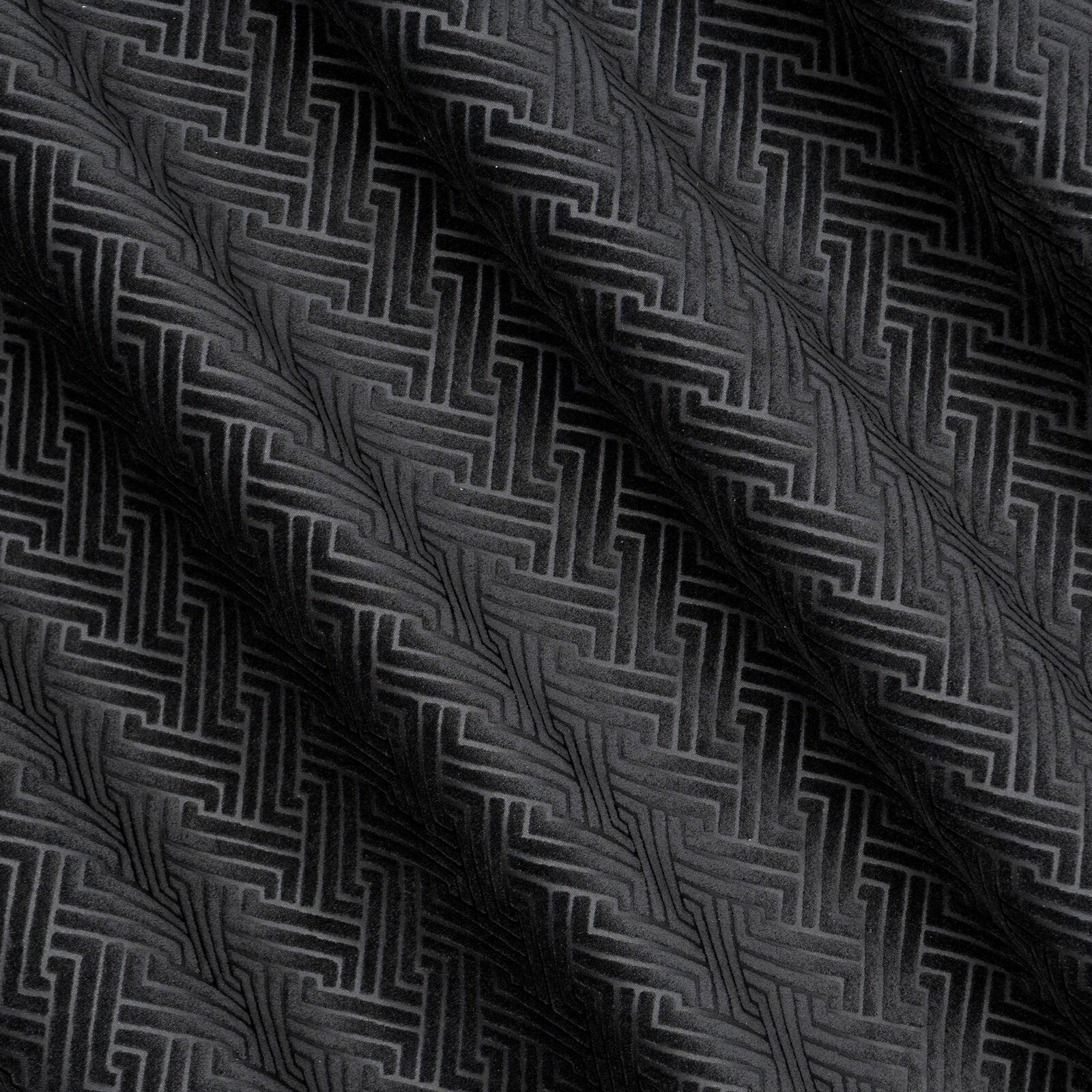 Záves ISLA na krúžkoch 140x250cm čierny 140x250