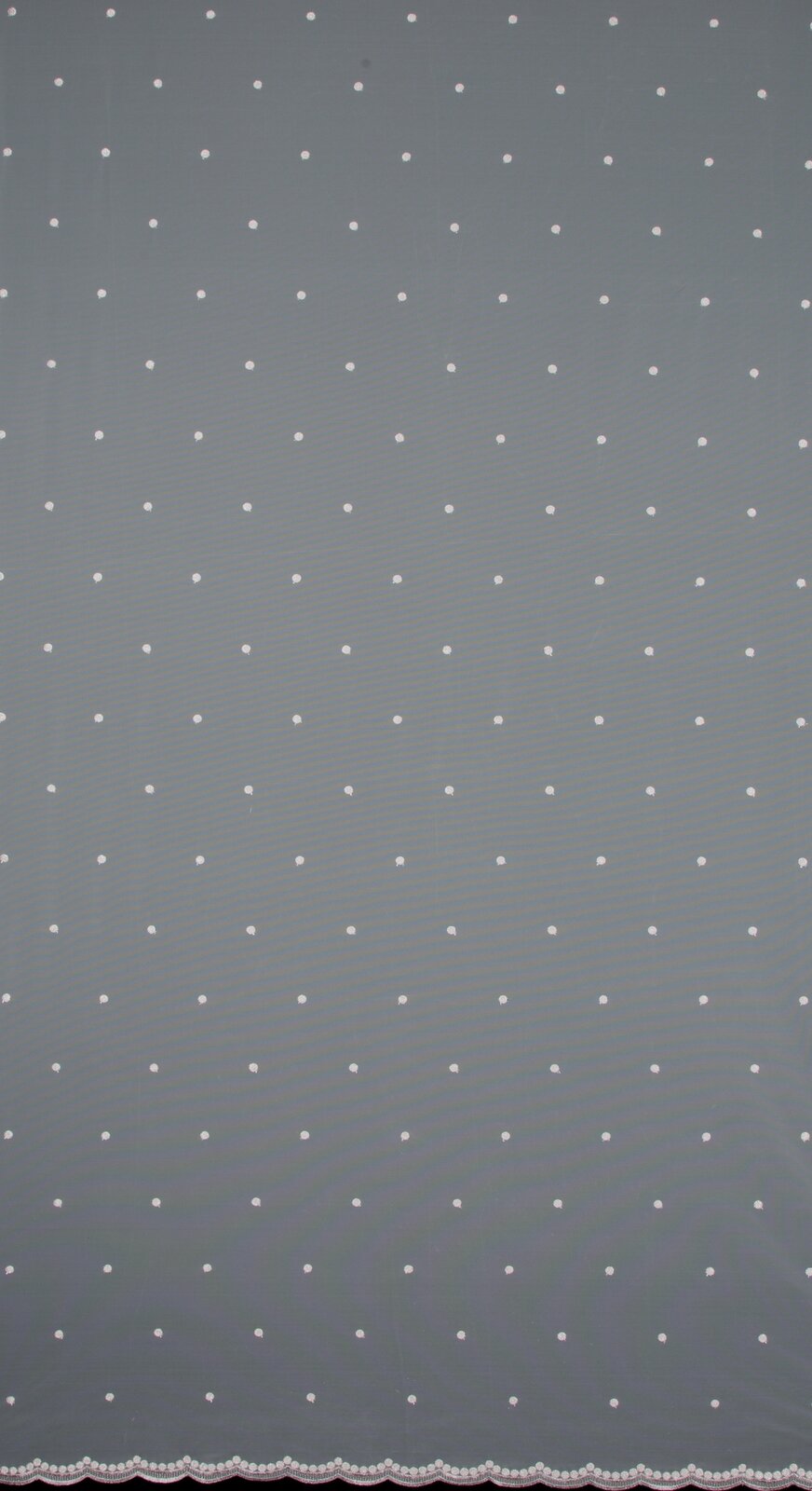Záclona metráž 14894/TUL krémová/ružová, 300cm 300