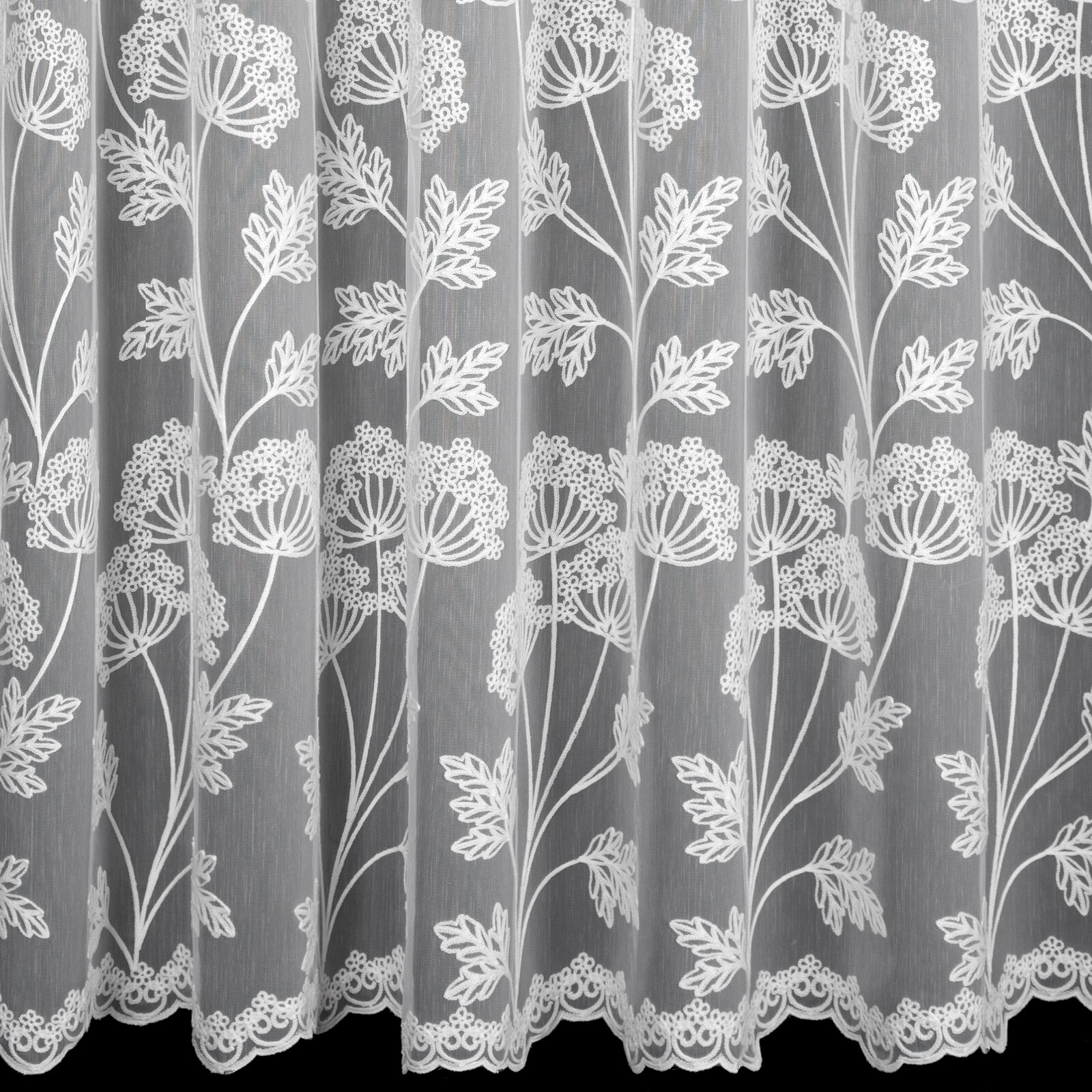 Záclona metráž 3312672/ADEN biela, 300cm 300