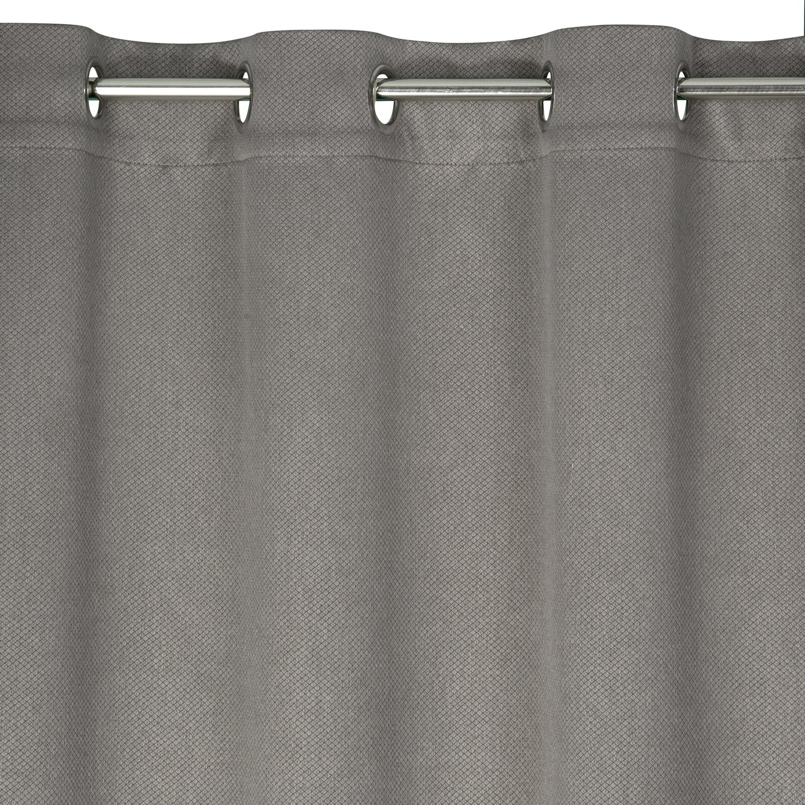 Záves AMARO na krúžkoch 135x250cm popolavý 135x250