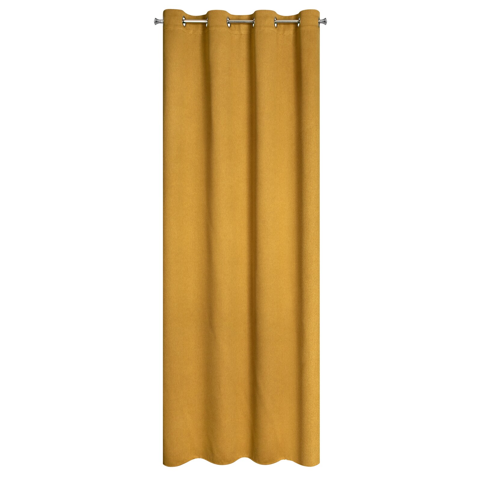 Záves AMARO na krúžkoch 135x250cm medový 135x250