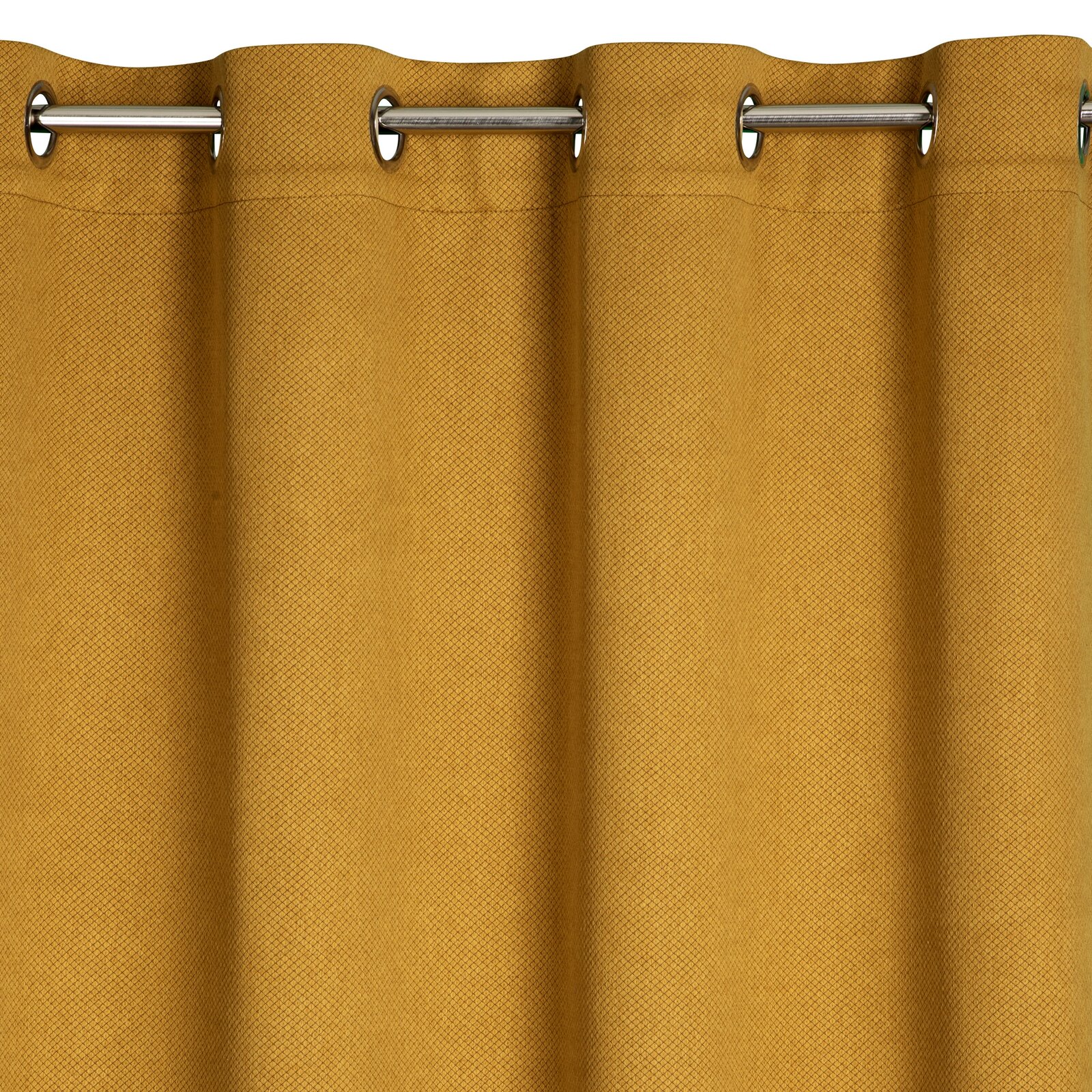 Záves AMARO na krúžkoch 135x250cm medový 135x250