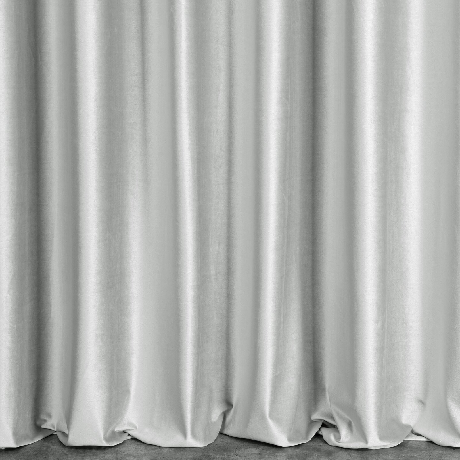 Záves SIBEL jasnostrieborný, 300cm 300