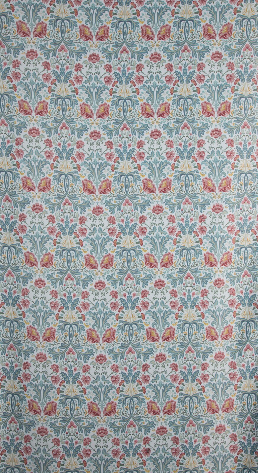 Záves ASHLEY na krúžkoch 135x250cm biely/bordový 135x250