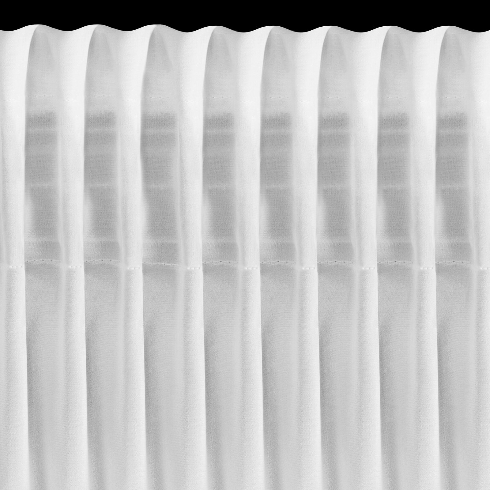 Záclona DEBRA na páske 300x270cm biela 300x270