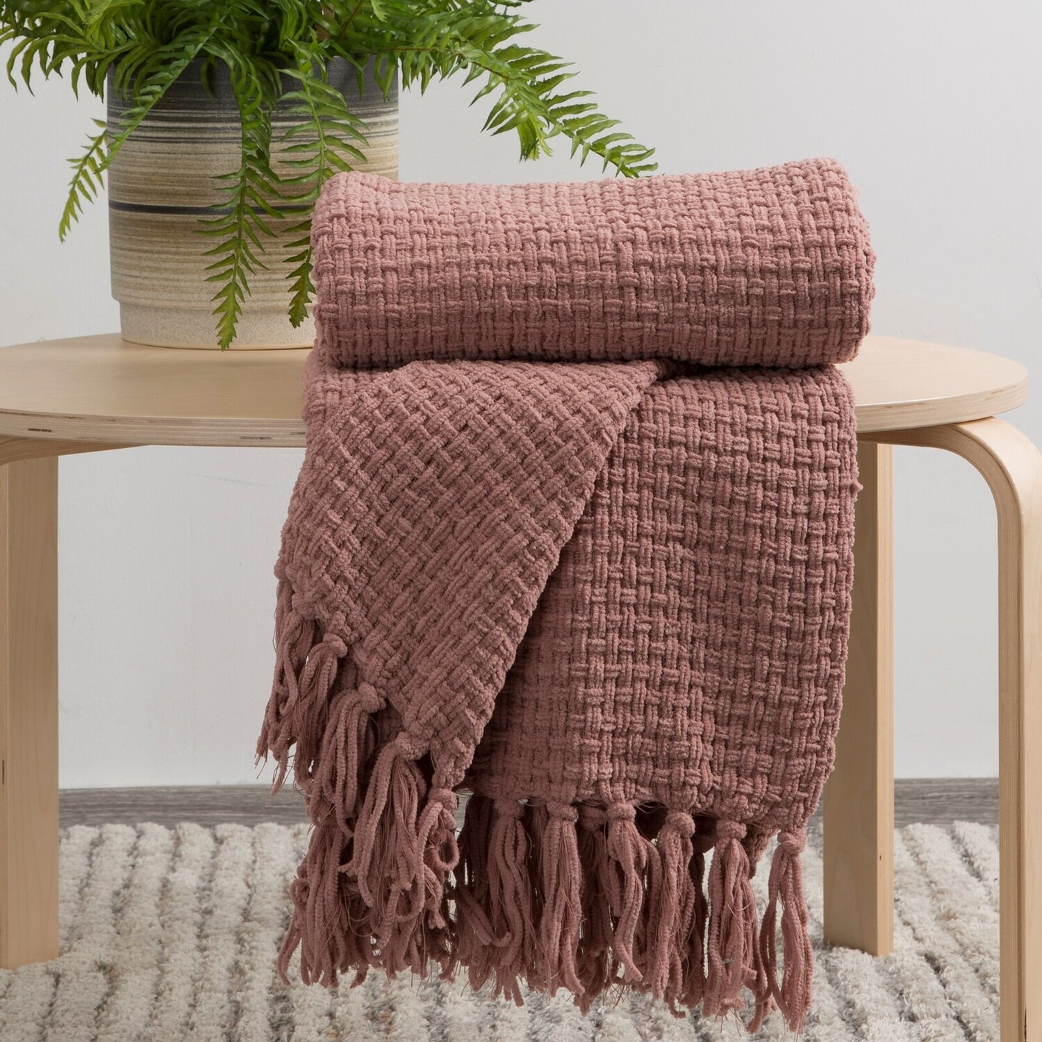 Deka SUZI 130x170cm tmavoružová 130x170