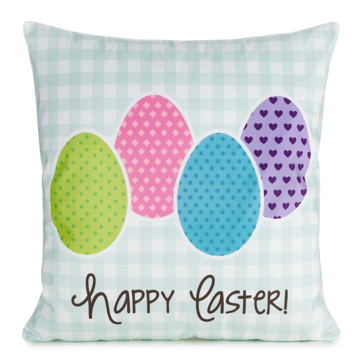 Veľkonočná obliečka na vankúš JAR/1 45x45cm modrá/ružová 45x45