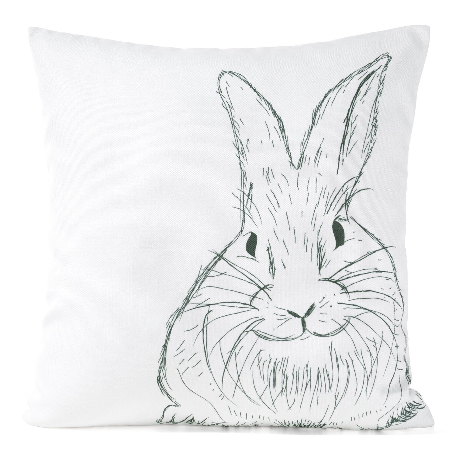 Veľkonočná obliečka na vankúš JAR/139 45x45cm biela/čierna 45x45