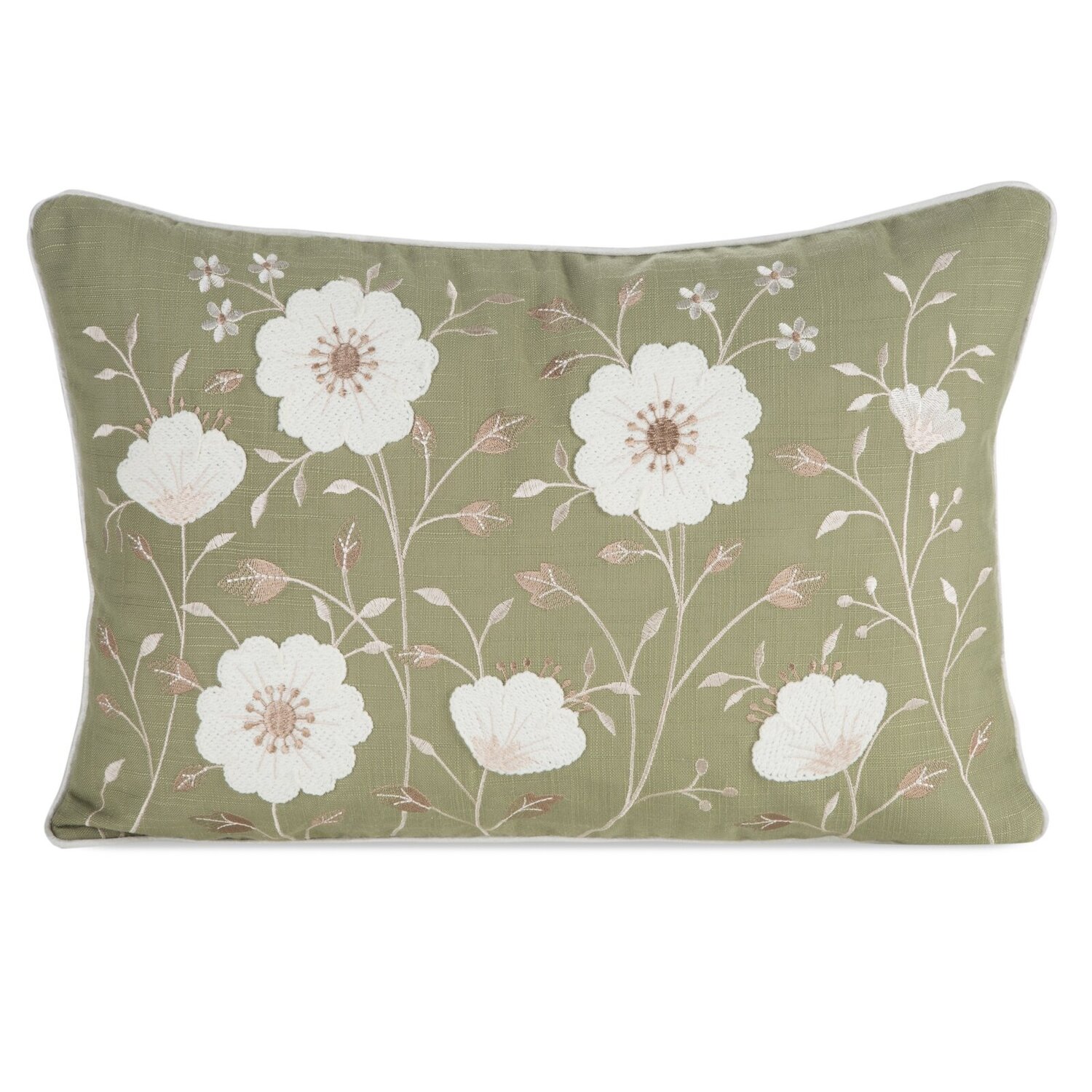 Veľkonočná obliečka na vankúš JAR/123 30x50cm zelená/biela 30x50