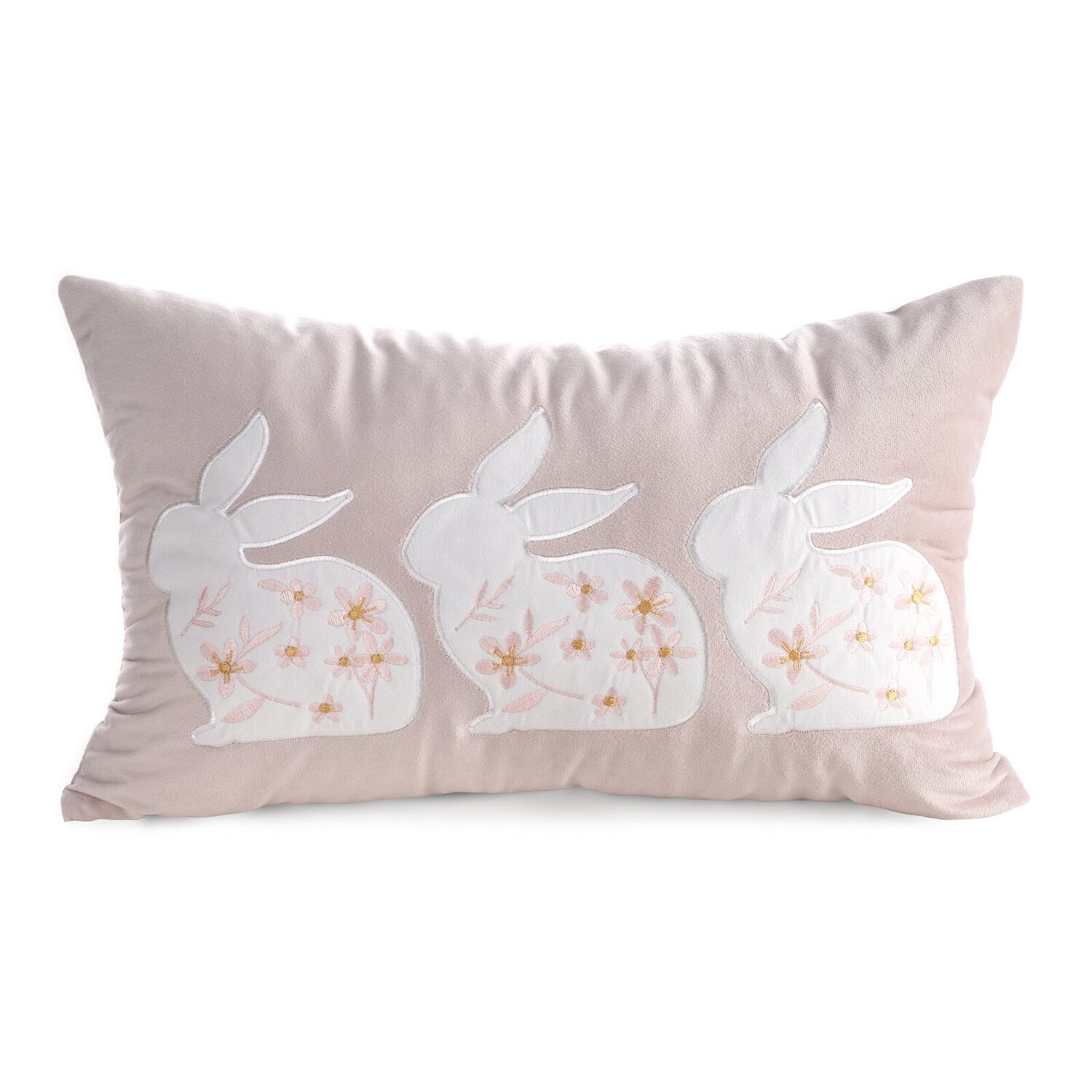 Veľkonočná obliečka na vankúš JAR/132 30x50cm biela/ružová 30x50