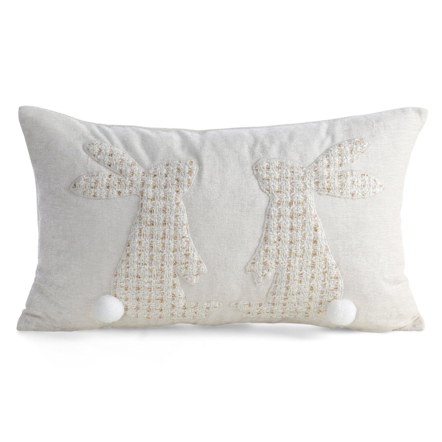 Veľkonočná obliečka na vankúš JAR/152 30x50cm krémová/biela 30x50