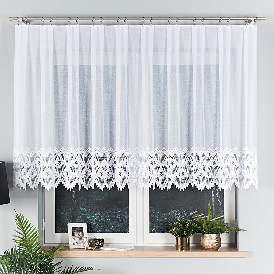 Žakarová záclona metráž 018989/001, 120cm 120